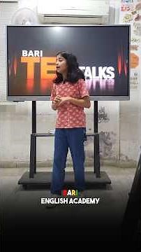 Bari Ted Talk | English Speaking Classes for Kids #english #englishspeaking #english #englishforkids