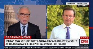 I tried to be fair in this interview about the challenges we face in and around Kabul in the coming days and the merits of Biden's decision to remove our troops from Afghanistan. I hope you'll check it out. | Chris Murphy