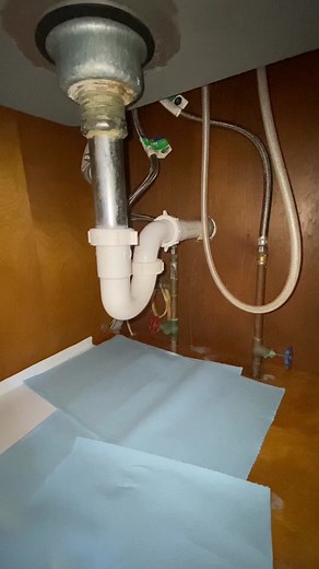Sink not draining? Installing AAV for Kitchen Drain Line #fyp #plumber #plumbing #voiceover #vent