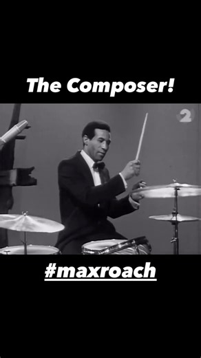 Howard Alper on Instagram: "Max Roach was an American jazz drummer and composer. A pioneer of bebop, he worked in many other styles of music, and is generally considered one of the most important drummers in history. This clip is from a 1964 performance of the song "All Africa" from the album "We Insist!" Max worked with many famous jazz musicians, including Clifford Brown, Coleman Hawkins, Dizzy Gillespie, Charlie Parker, Miles Davis, Duke Ellington, Thelonious Monk, Abbey Lincoln, Dinah Washin