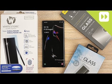 Best Samsung Galaxy Note 10 Plus Glass Screen Protectors