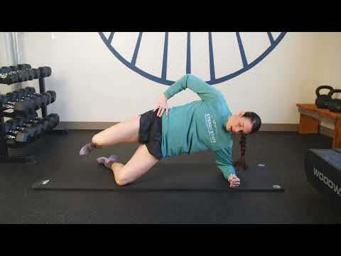 Side Bridge With Hip Rotation