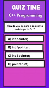 C++ Programming #c++programming #c++tutorial #computerscience #c++forbeginners#mcqs #quiz #interview