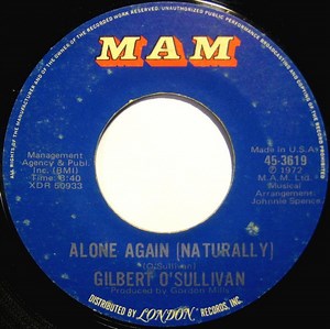 Gilbert O'Sullivan - Alone Again (Naturally)