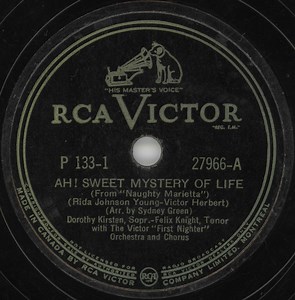 Dorothy Kirsten And Felix Knight With The Victor "First Nighter" Orchestra And Chorus - Favorite Songs From Famous Musicals