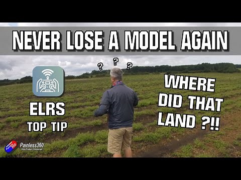 Never lose a model again with this ExpressLRS trick (so long as you're getting telemetry!)