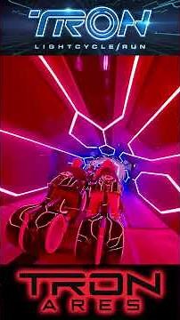 TRON Lightcycle Run with TRON Ares Overlay at Walt Disney World 2025 11 19