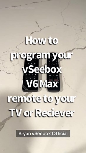 Programming vSeebox v6 Max Remote: Step-by-Step Guide