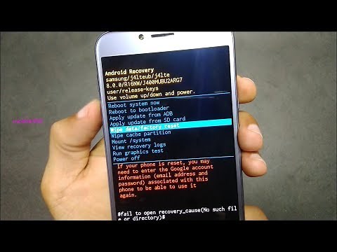 How to Format the Galaxy J4 (Hard Reset)