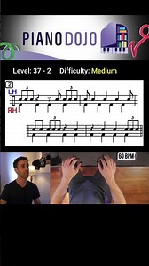 Level Up Your Rhythm - Triplets 37 - 2 #rhythm #piano #rhythmtraining