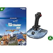 Thrustmaster TCA Sidestick Airbus X Edition + Microsoft Flight Simulator 2024 Standard [Digital Code] – Play on Xbox Series X|S and Windows PC