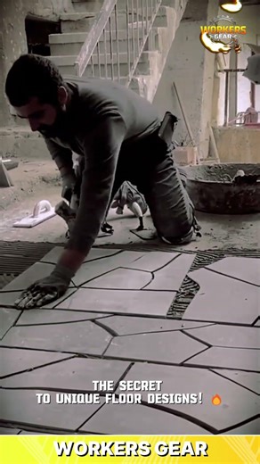 Efficient & Artistic Tile Layout Method for Cutting and Laying Irregular Tiles in Indoor Renovation