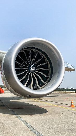 #GE9X The Most Powerful Jet Engine Ever Built, Revolutionizing Aviation with Unmatched Thrust and Fuel Efficiency. @GEAerospace | #777X #Boeing777X | Boeing 777X