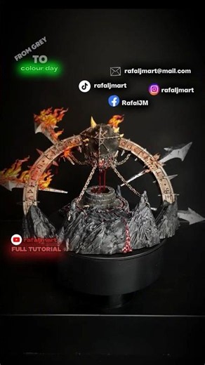 Nexus Chaotica Chaos Daemons Warhammer 40K Hand Painted Terrain for Sale