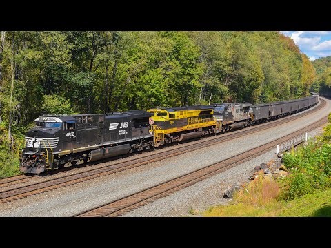 Trains at Cassandra Railroad Overlook.