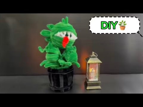 DIY Flycatcher 🌵 from Fluffy Wire / Easy 15-Minute Tutorial 🌵
