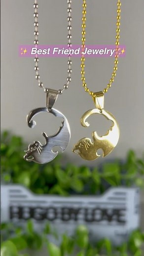 Friendship Jewelry Every Bestie Will Love! #bff #gift #friendsforever #cute #friends #bestie #shorts