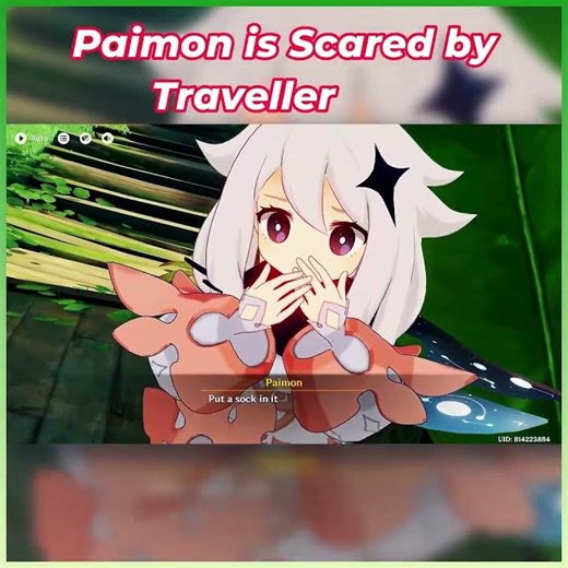 Paimon is Scared byTraveller #truedialogue