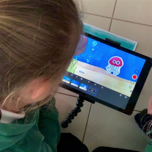 Petit aperçu du projet Stop Motion des P3... Résultat final à suivre... ️ #iPadLearning #DigitalSkills #Creativity | Haut-Lac International Bilingual School | Facebook
