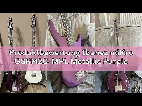 Produktbewertung Ibanez miKro GSRM20-MPL Metallic Purple