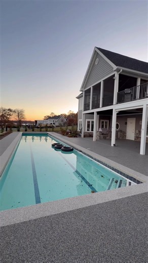 From coping to pool surround 🤩 This pool deck got the ultimate facelift. Watch until the end to see the finished result #satisfying #oddlysatisfying #asmr #fyp #homeimprovement