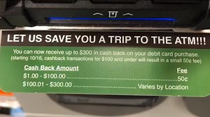 Fred Meyer stores add extra fee for cash back