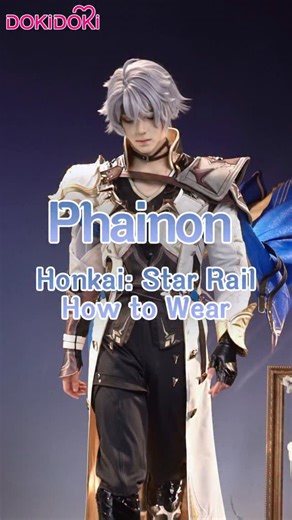 How to wear - the awaited Phainon from Honkai: Star Rail in SSR quality ✨ Calling all HSR fans! What do you think of him? 👀 Check this fantastic costume and more in DOKIDOKI ♥️ #phainon #phainoncosplay #hsr #hsrcosplay #honkaistarrail #honkaistarrailcosplay #cosplay #dokidokicosplay #dokidokicostume | DokiDoki Costumes