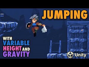 Ep. 02 | Jumping with Variable Height and Gravity | Let's Make A Metroidvania in Unity
