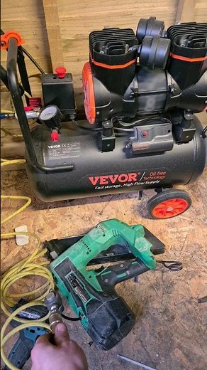 Repressurising a Hikoki Metabo HPT nail gun that is not sinking nails. #hikoki #nailer #repair #fix