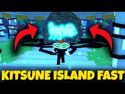 How to FIND KITSUNE ISLAND / SHRINE easily (in 1 minute) - Blox Fruits