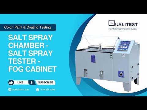 Salt Spray Chamber - Salt Spray Tester - Fog Cabinet | WorldofTest.com