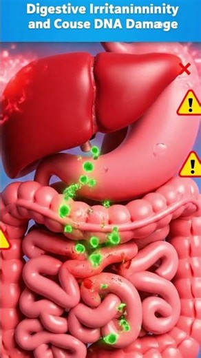 What Happens If You Drink Formalin | 3D Digestive System Animation #animate #animate#digestivesystem