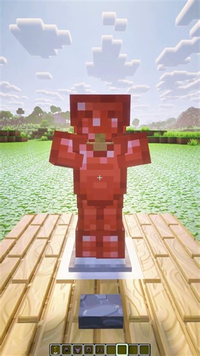 Minecraft Armor Swapper💀 #minecraft