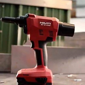 Ready, set, rivet! The all-new RT 6-A22 offers convenient and effortless cordless rivet fastening 👉 http://hilti.link/VPx | Hilti