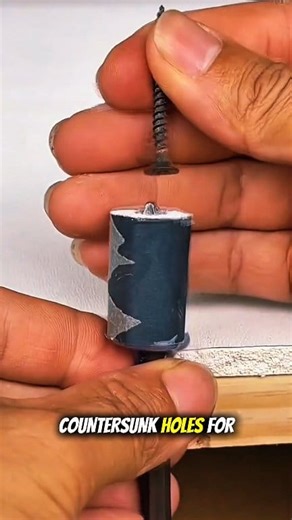 DIY depth stop for perfect countersinks. #lifehacks #creativity #diyprojects | Az0754