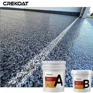 [Hot Item] Concrete Quartz Flake Coating Putting Epoxy on Garage Floor