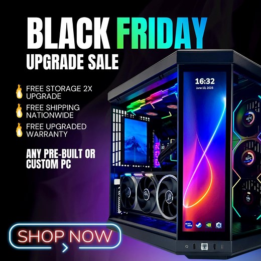 If upgrading or buying a new PC is on your wish list... NOW IS THE TIME ✔ FREE Shipping ✔ FREE double storage ✔ FREE warranty ✔ Exclusive seasonal perks | Flying Phoenix PCs | Facebook