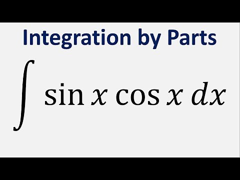 Integration by Parts: Integral of sin x cos x dx