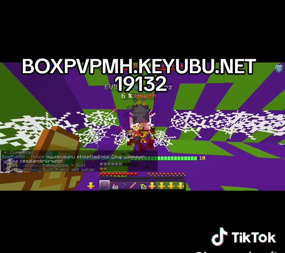 BoxPvpMH.keyubu.net:19132 Java&Bedrock DC Yorumlarda #BoxPvpMH #BoxPvp #minecraft #Keşvet #boxpvpmh