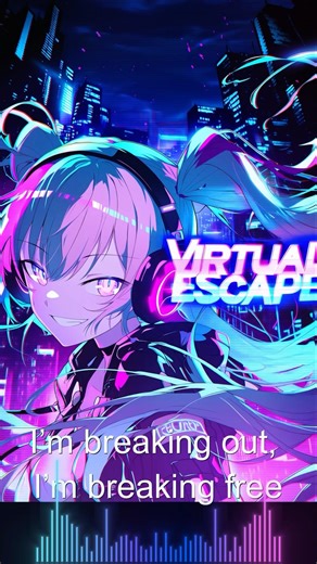 Virtual Escape #Cyberpunk #EDM #JPOP #NeonNova