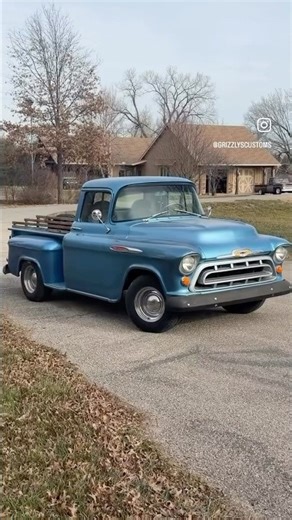 Quick down and dirty garage front end alignment on 1957 Chevy pickup. Alignment dyi. #mechanic