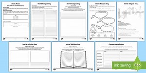 KS2 World Religion Day  Activity Pack