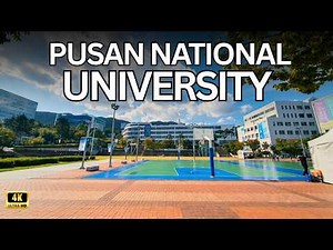 [4K] Pusan National University Campus Tour | 🎓 PNU Walking Tour | Busan, South Korea