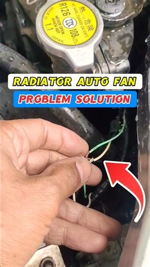 2006 Toyota Corolla SE Saloon Radiator Fan Auto Not Working #youtubeshorts #shortvideo