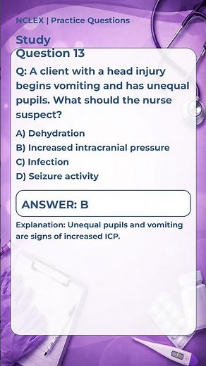 NCLEX Practice Question #13 | Nursing Test Prep