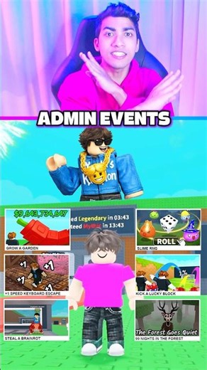 ALL ROBLOX ADMIN EVENTS TIME 😱