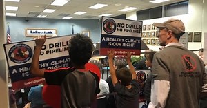 Protesters shut down council meeting