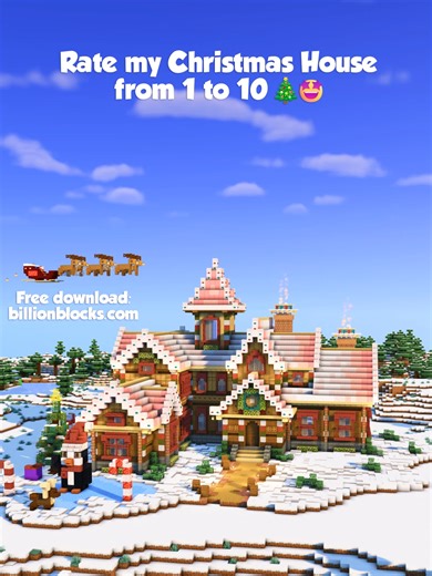 Minecraft Starter Christmas House Build 🎵Music: https://www.youtube.com/@BestestGrammer #minecraft #minecraftbuilding #minecrafttutorial #minecraftbuildings #minecraftanimation #billionblock #gaming #christmas