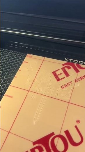 How To Make An Easy Cake Topper With The xTool P2 #smallbusiness