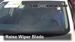 Front Windshield Wiper Blade Change: 2014 Volkswagen Passat S 2.5L 5 Cyl. Sedan (4 Door)
